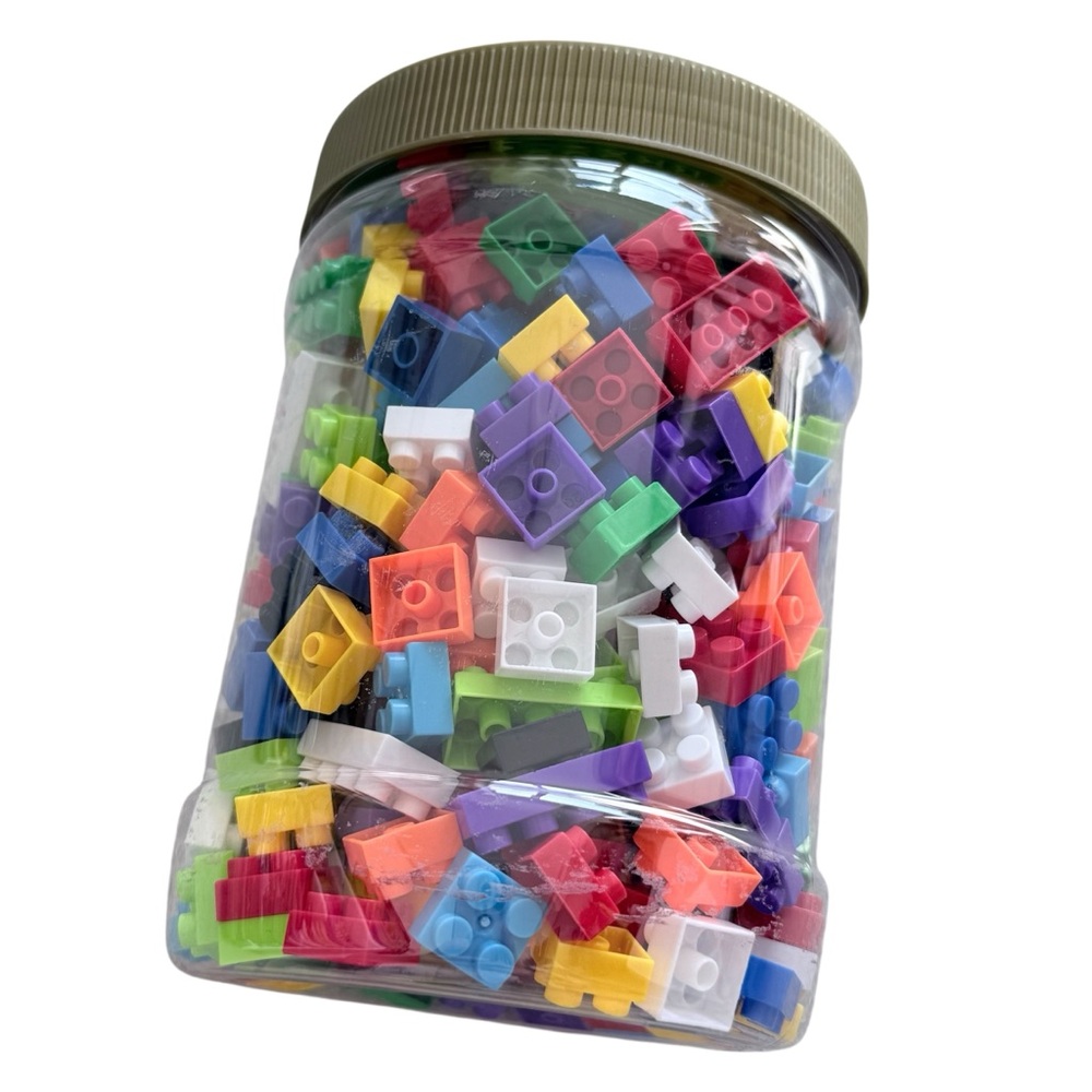 Colorful Building Blocks Set, 369 Pieces